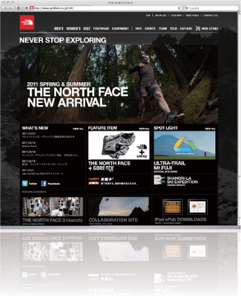 THE NORTH FACE Homepage